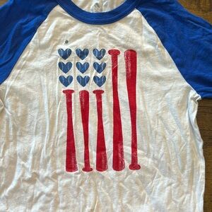 Girls softball shirt